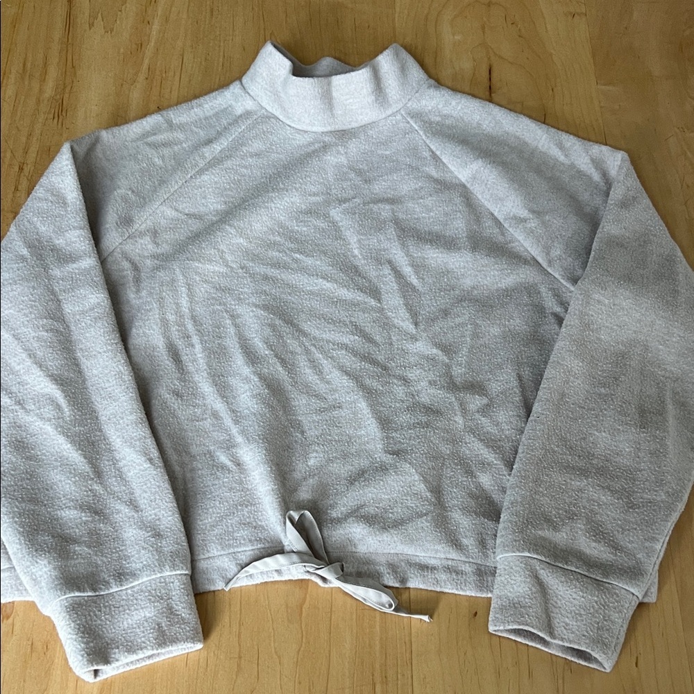 Prologue Cream Mock Neck Turtleneck Sweater